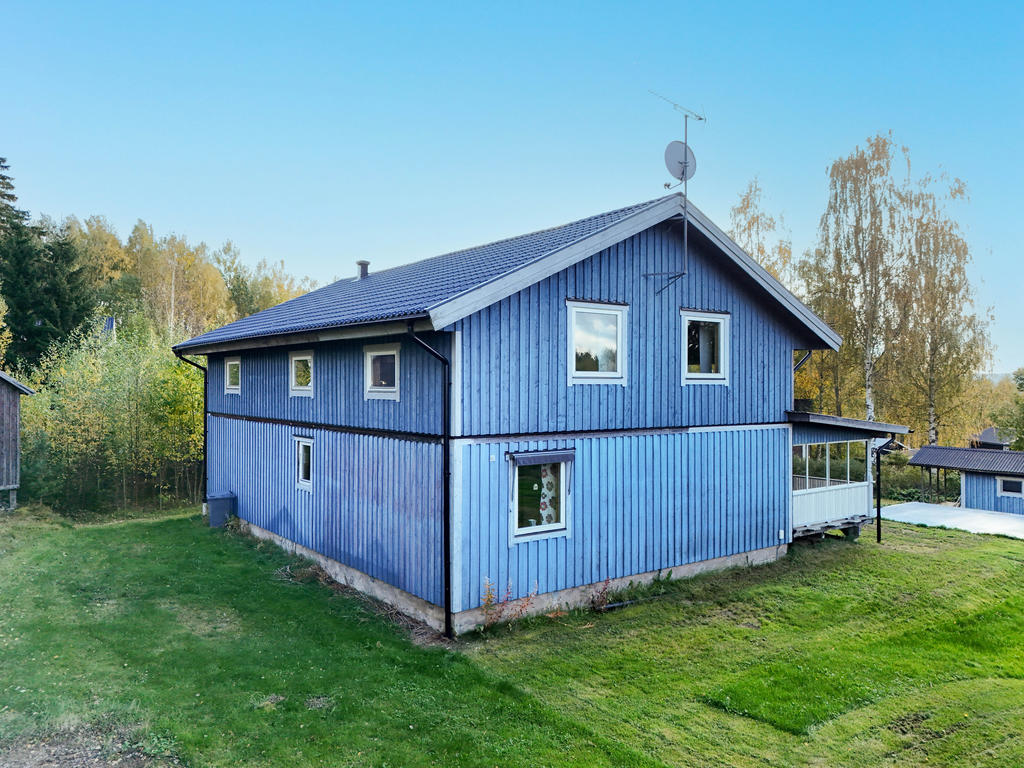 Fasad mot norr. 