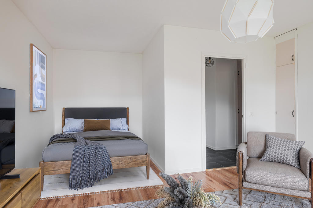 Praktisk sovalkov. 
Digitalt stylad. 