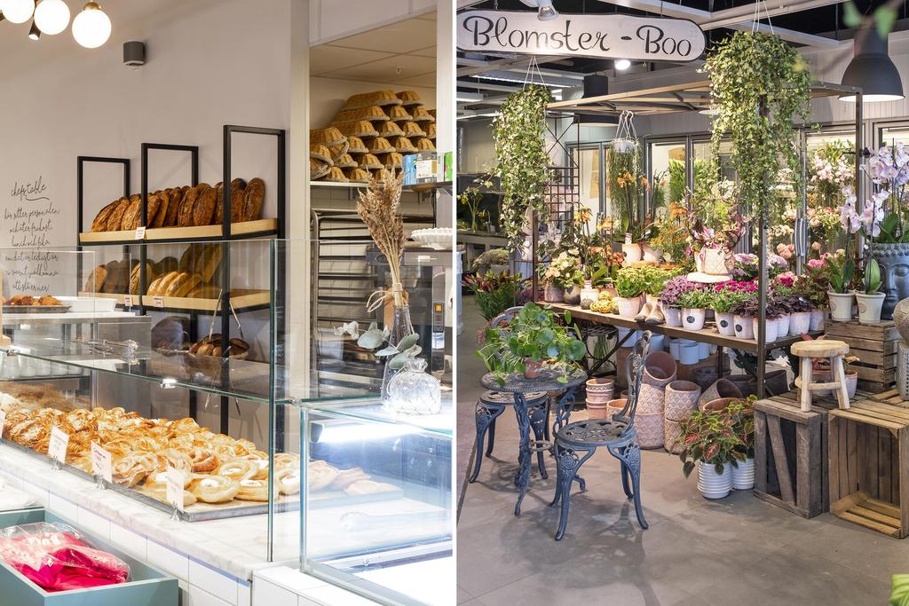 Lindeberg Bageri och Konditori & Blomster-Boo, Orminge centrum