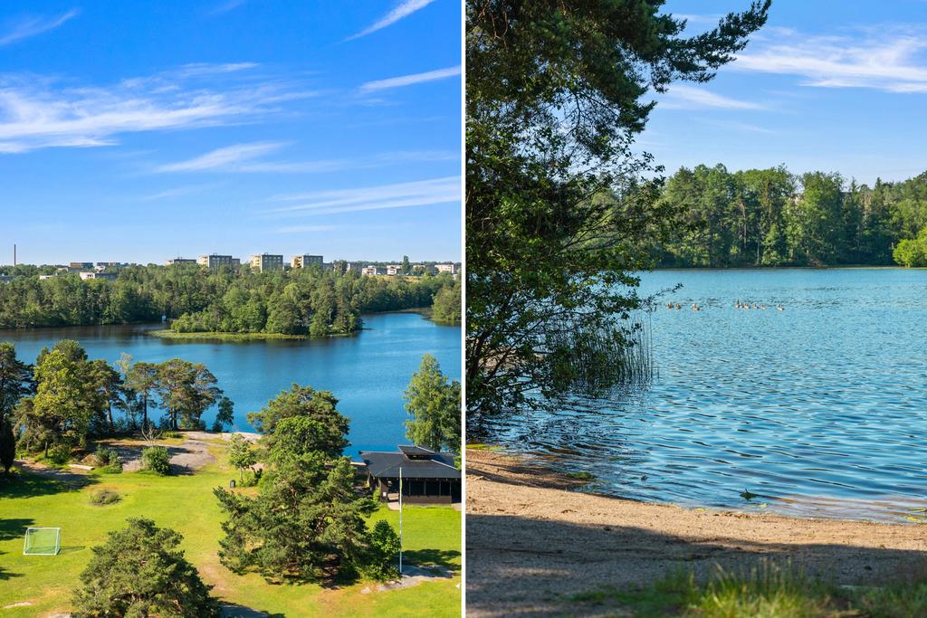 Badplats, Myrsjön