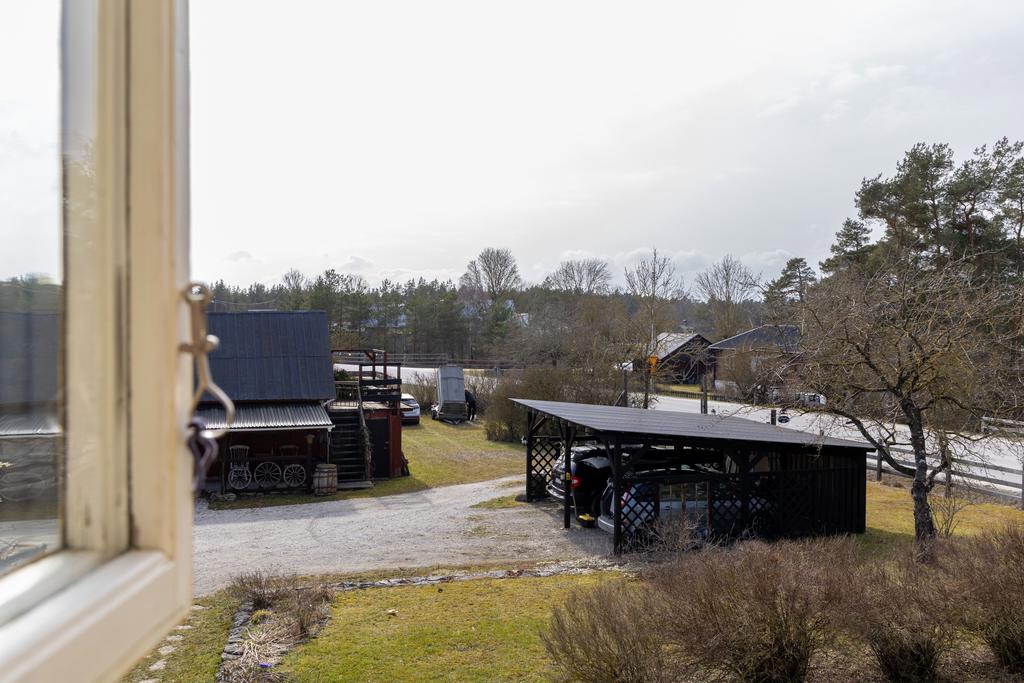 Utsikt från sovrum övre plan