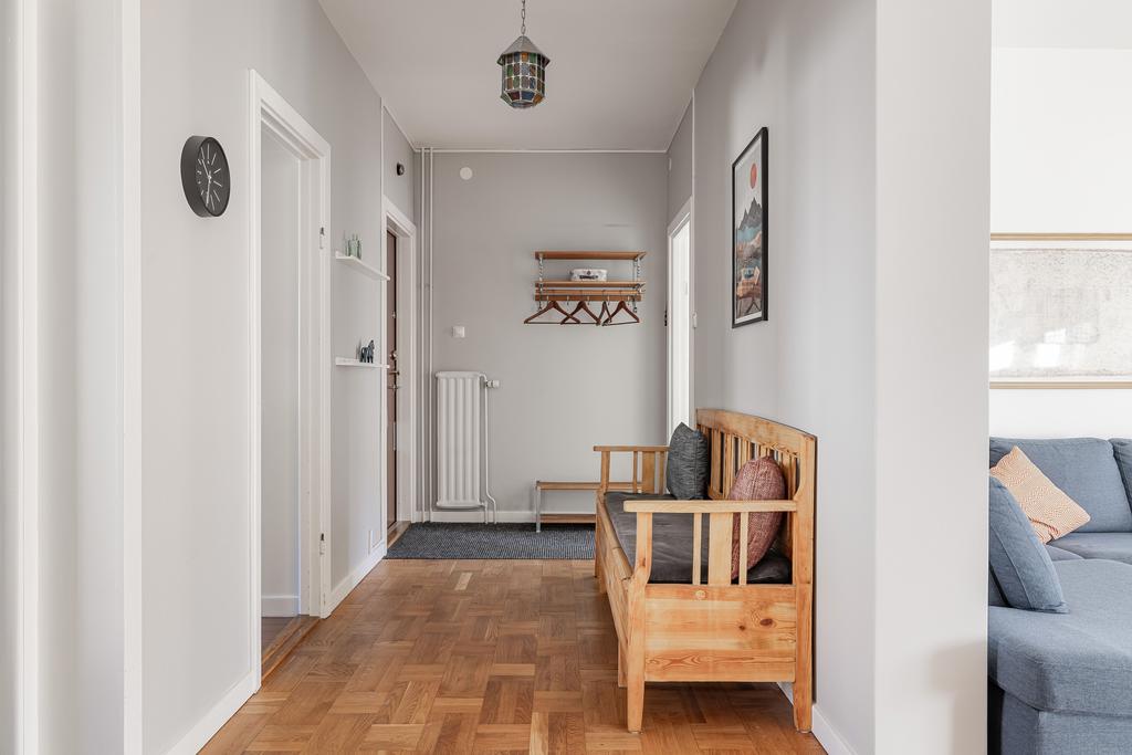 Lägenheten är belägen på våning två