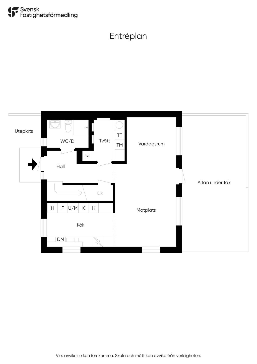 Planlösning - Entréplan