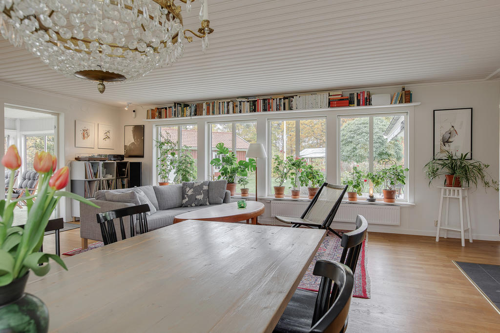 Matplats med mycket ljusinsläpp, 