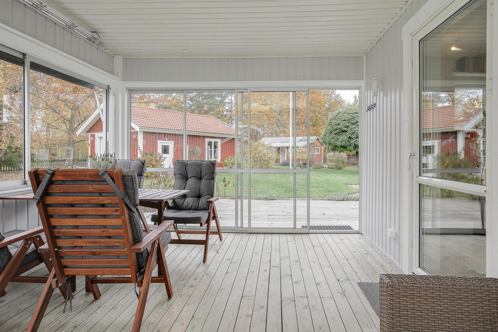 Utsikt mot innergården! 