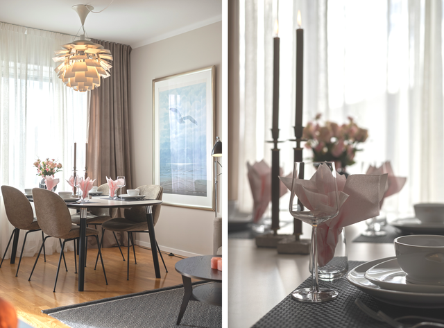 Sobra färgval och härligt ljusinsläpp