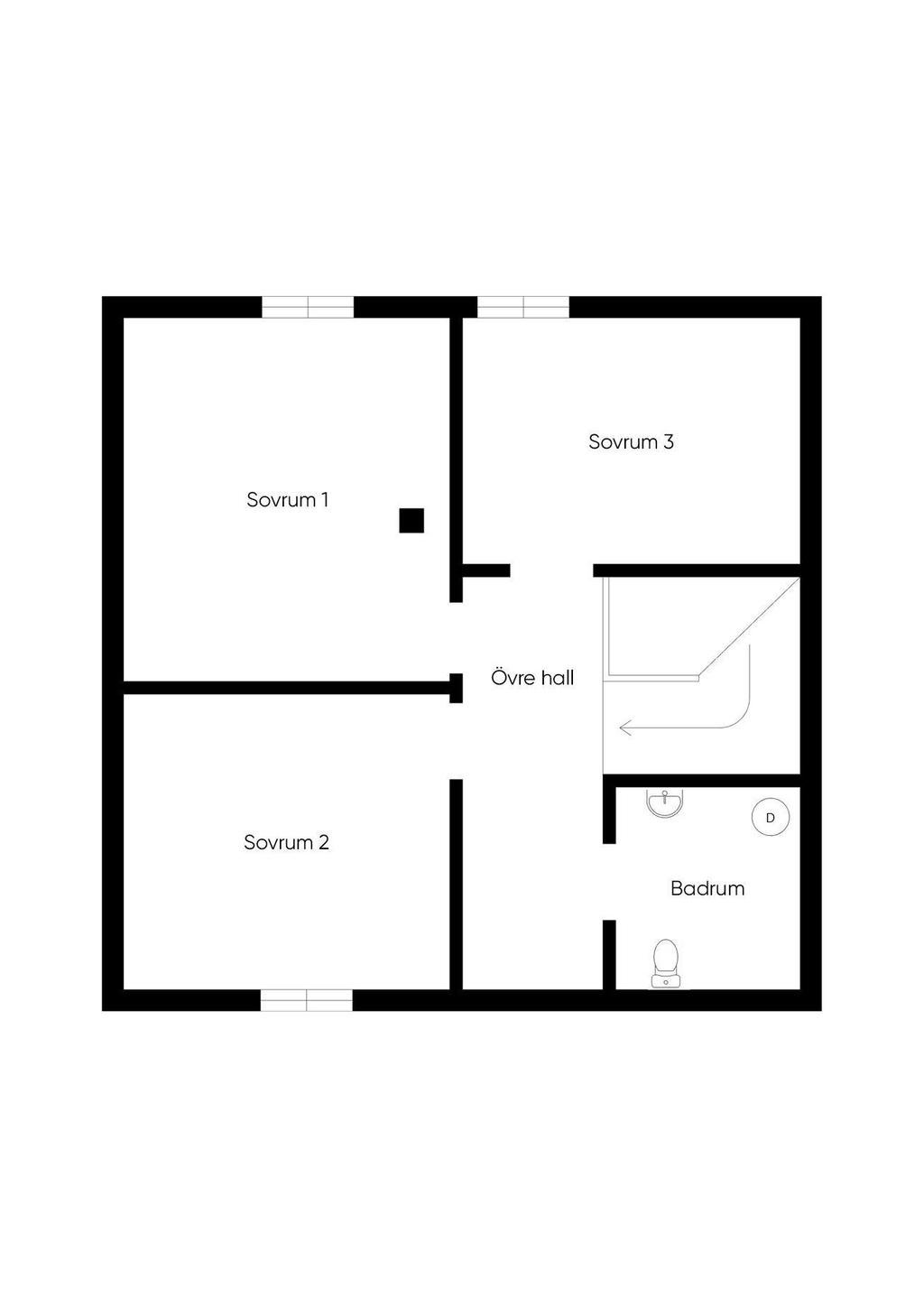 Övre plan