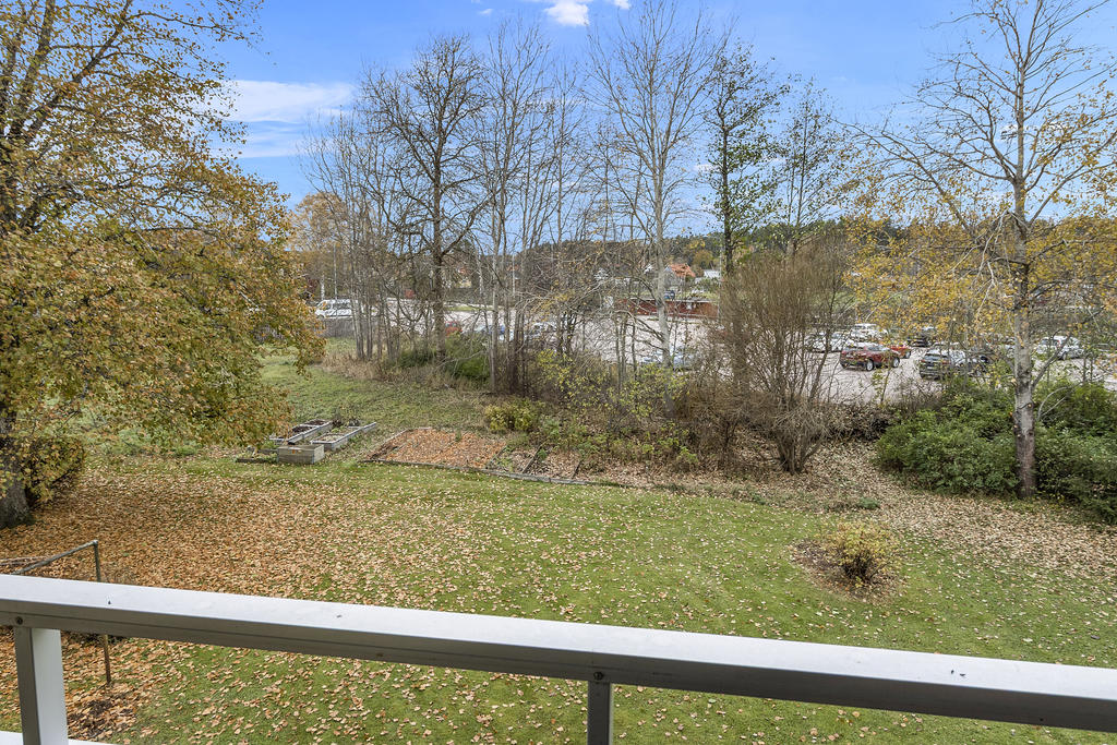 Utsikt mot grönområde