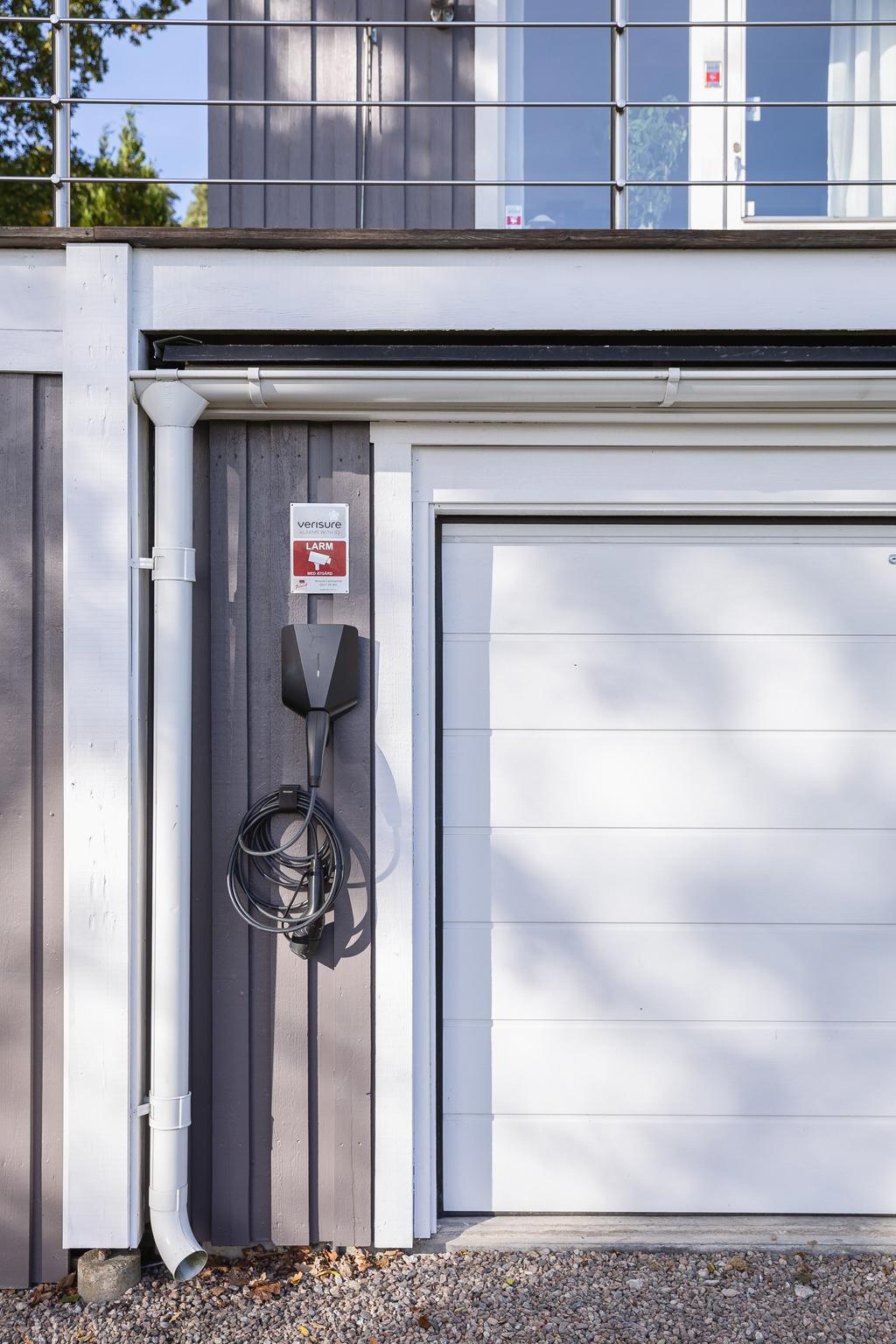 Laddbox installerad för elbilen!