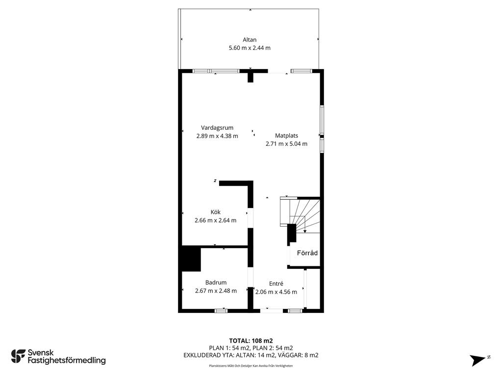 Planlösning entréplan