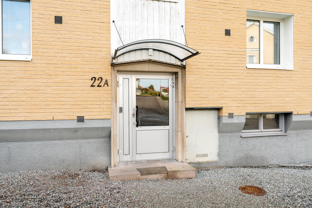 Entré framsida huset