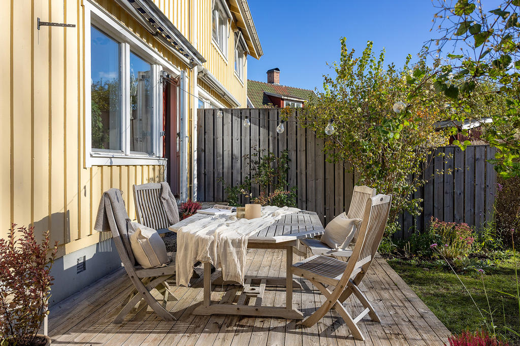 Trädgård i soligt söderläge!