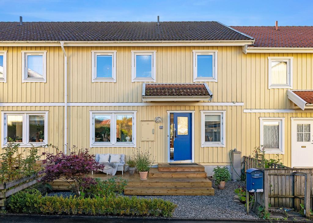 Fin välkomnande entré