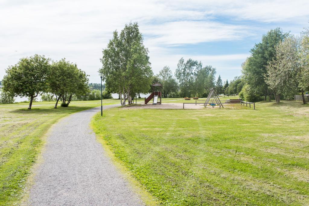 Områdesbild. Fina promenad/jogging-stråk