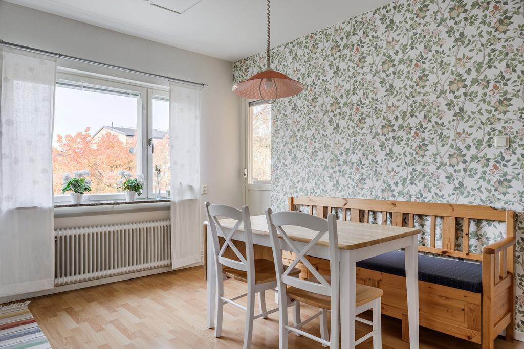 Utgång till balkong