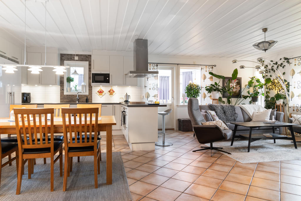 Kök och vardagsrum