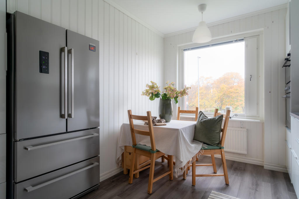 French door kyl & frys. Snyggt och otroligt praktiskt.