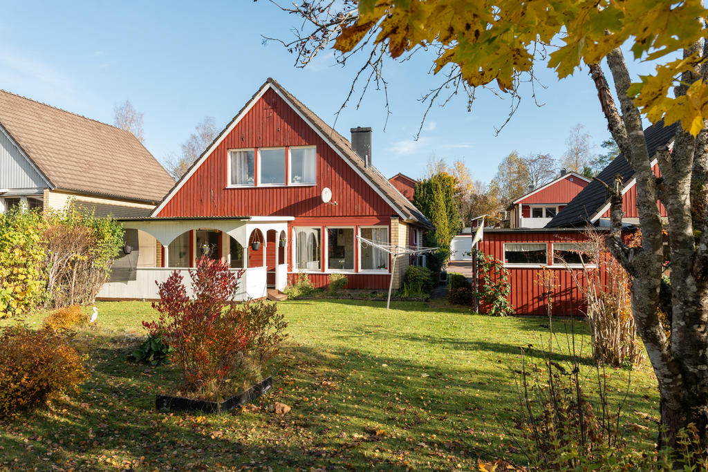 Baksida huset
