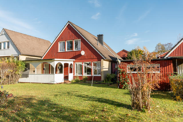 Baksida huset