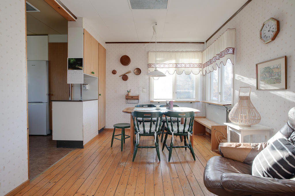 Matplats intill köket