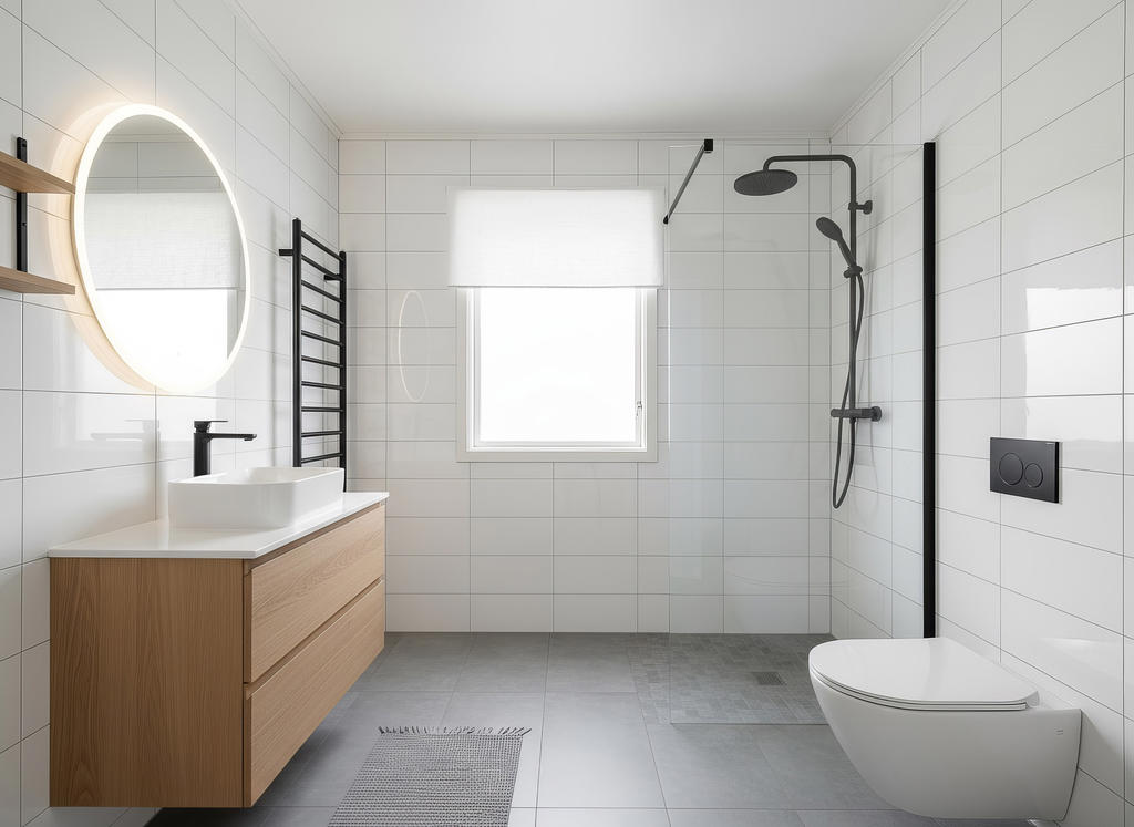 Illustration hur fastigheten skulle kunna se ut efter renovering - OBS Idéskiss!