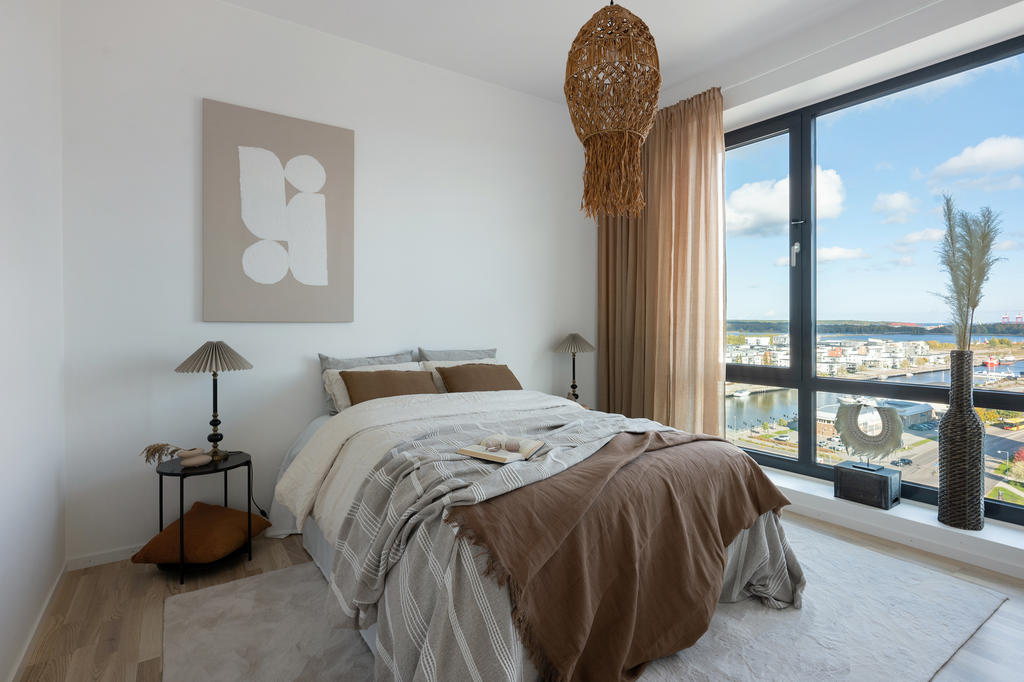 Exempelbild från visningslägenhet i huset, 3:a om 77 kvm.