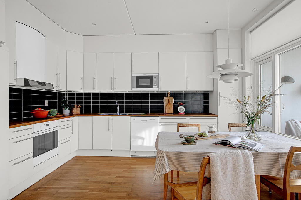 Lättarbetat och välutrustat kök