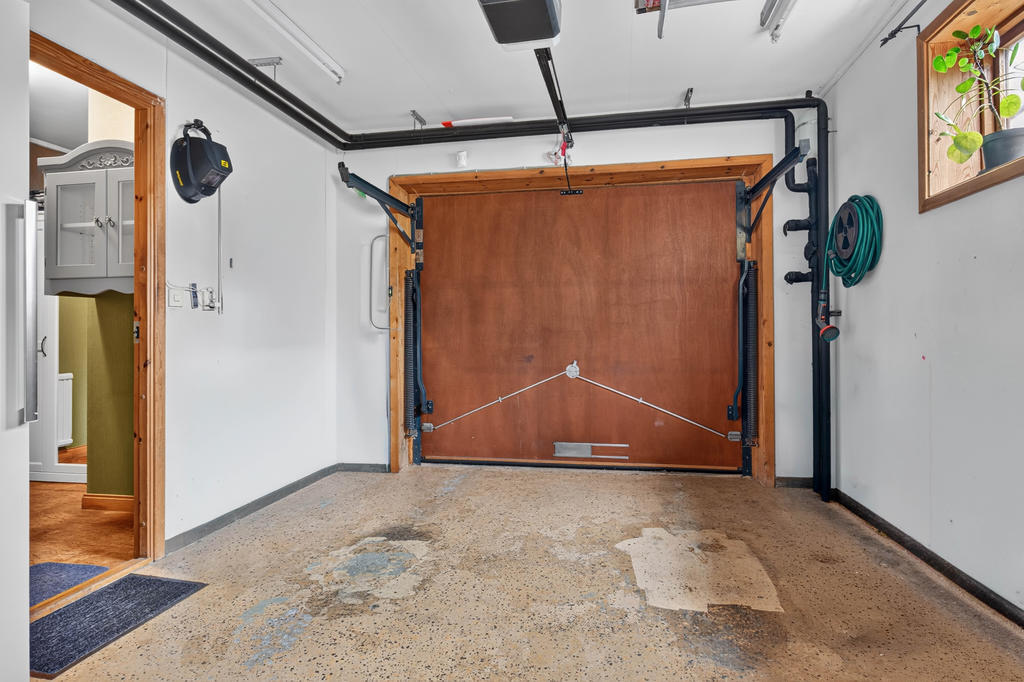 Varmbonat garage. 
