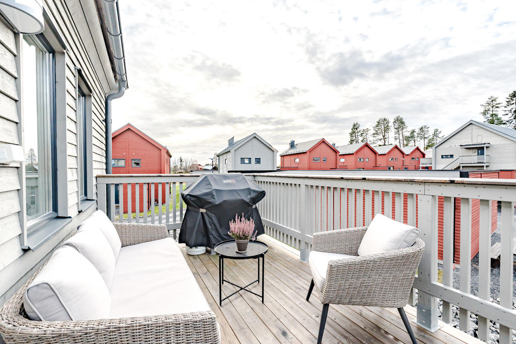 Trevligt med balkonghäng!