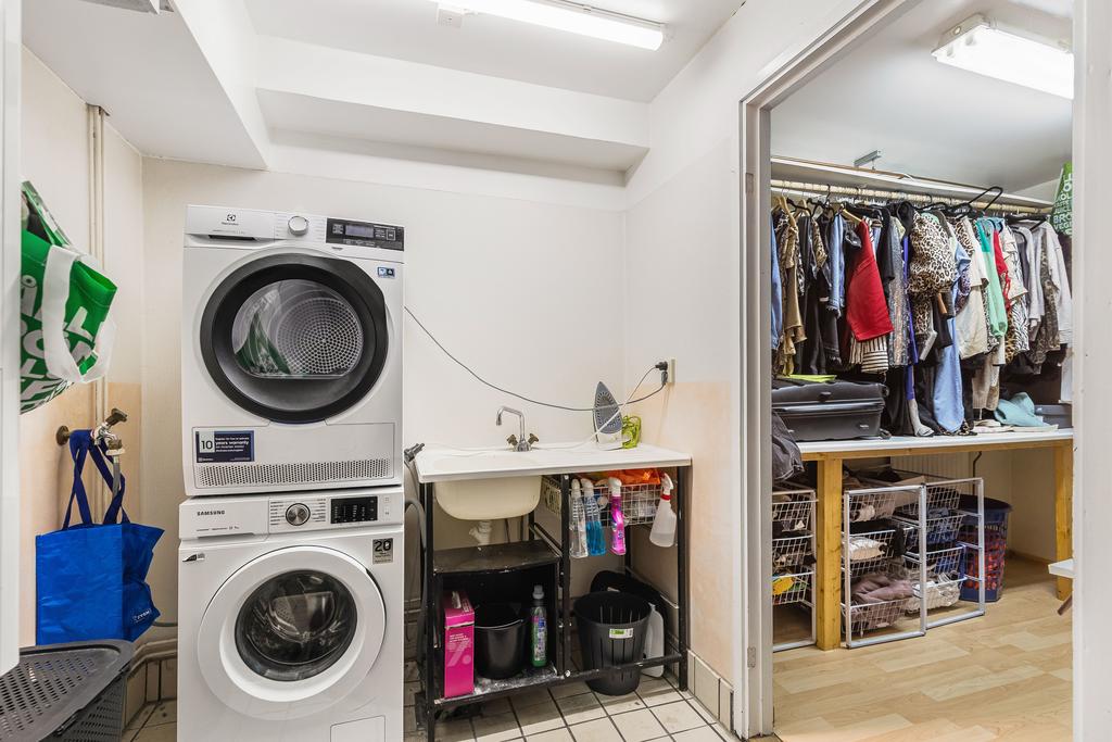 Tvättstuga - souterrängplan