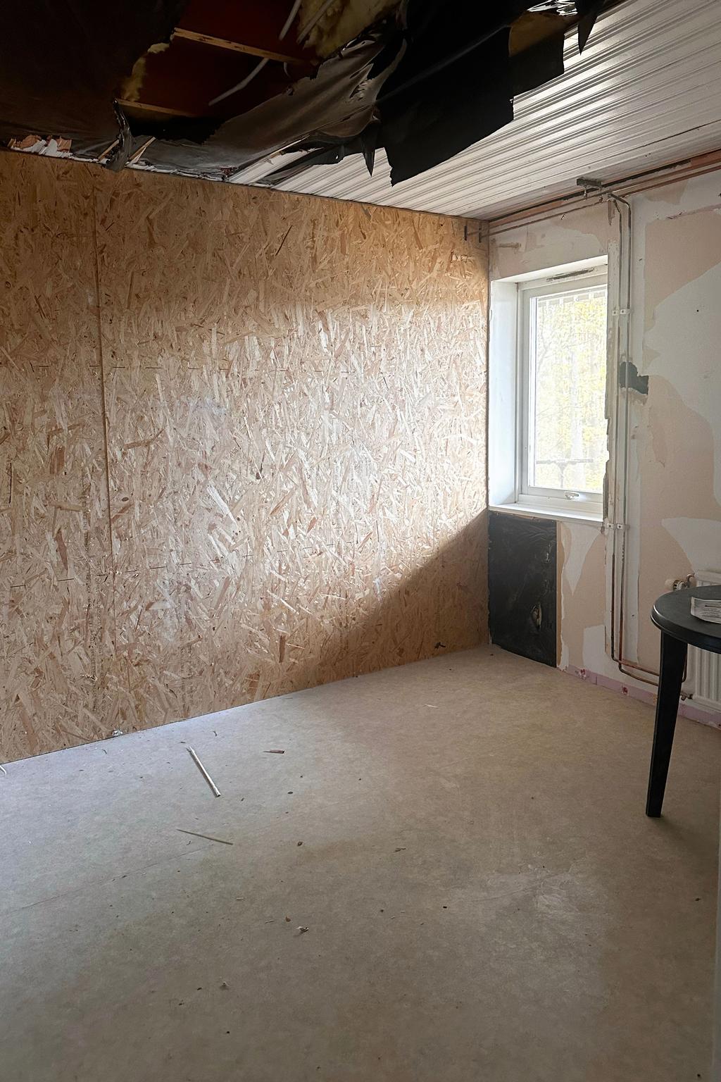 Sovrum 1 - souterrängplan