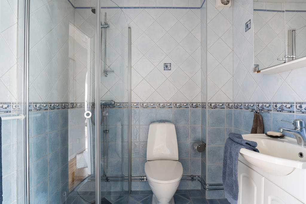 Badrum på övre plan