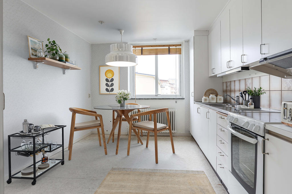 Köket  - AI genererad möblering