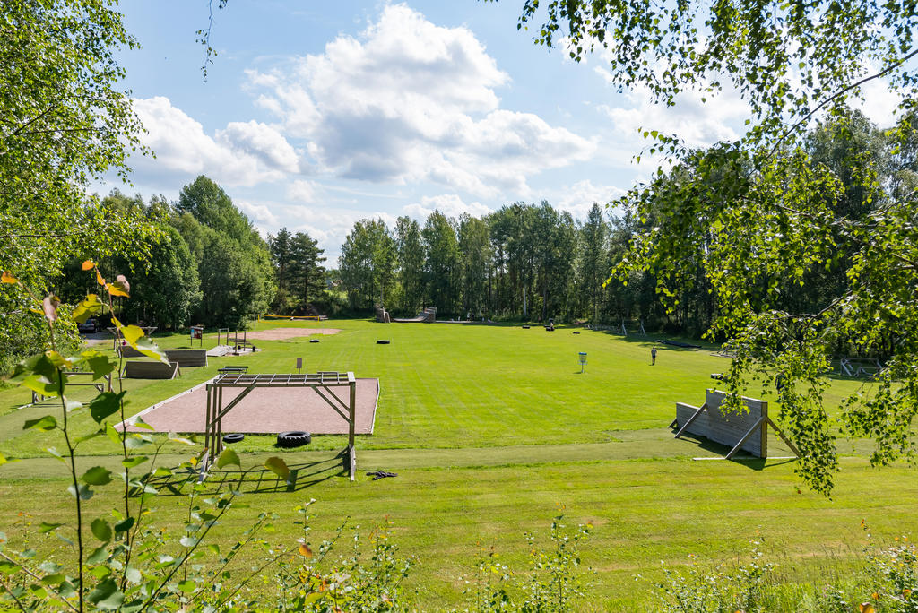 Den fina hinderbanan i Vika