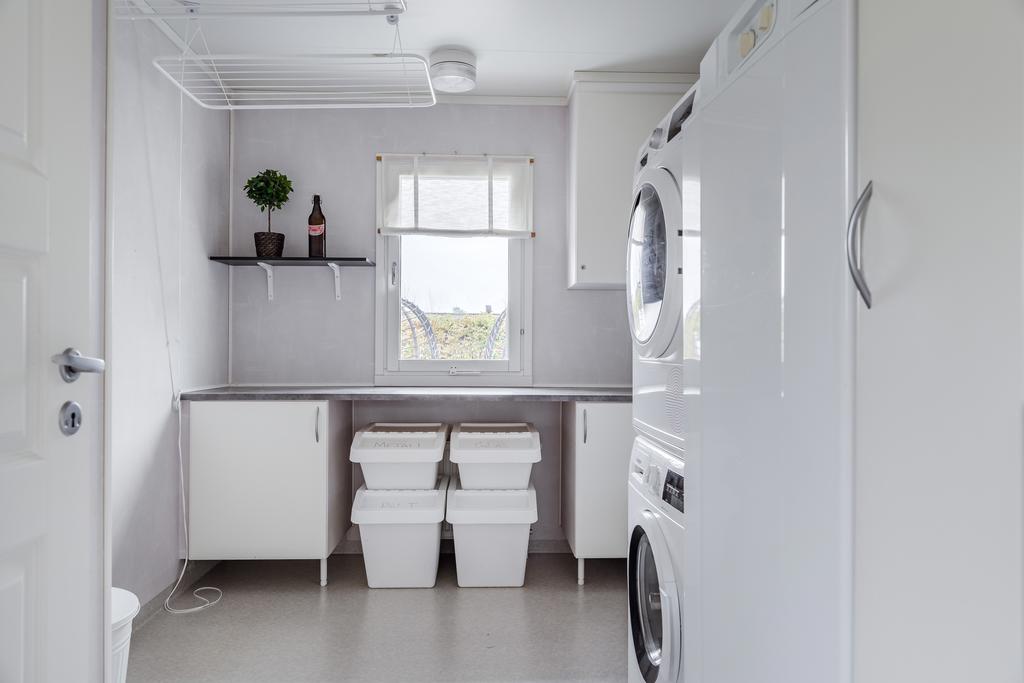 Tvättstuga med groventré