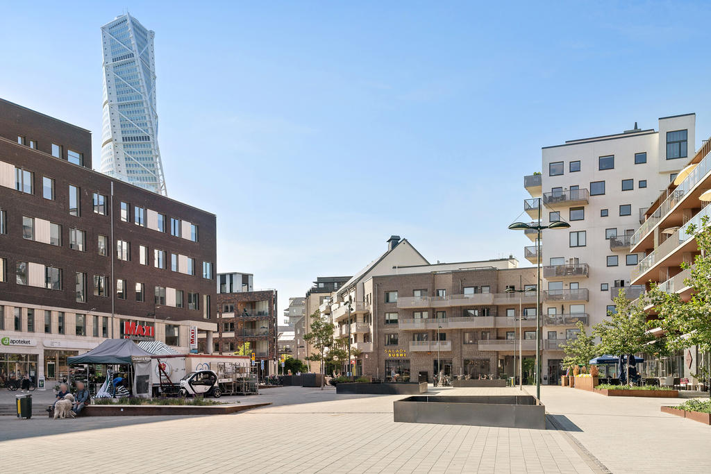 Masttorget på bekvämt gångavstånd