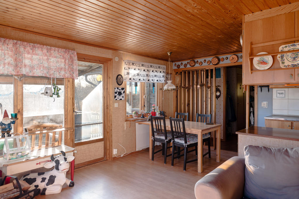 Öppen planlösning.