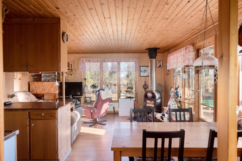 Öppen planlösning.