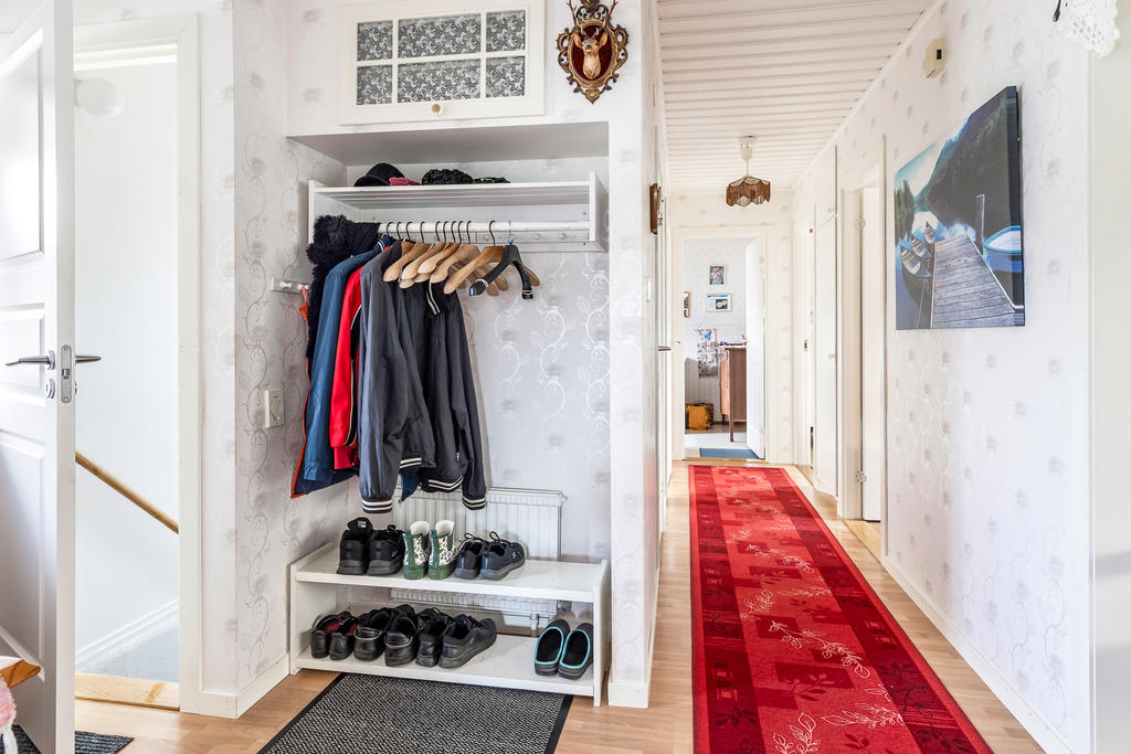 Hall med avhängningsmöjligheter 