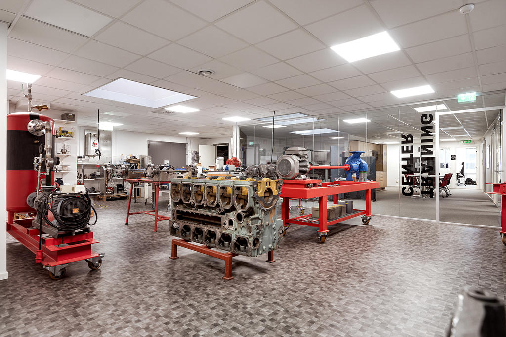 Utbildning-/utställningsrum, plan 2