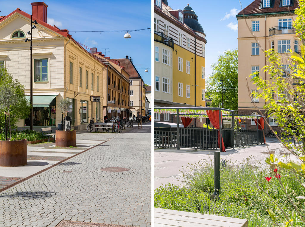 Och nära till Hospitalstorget