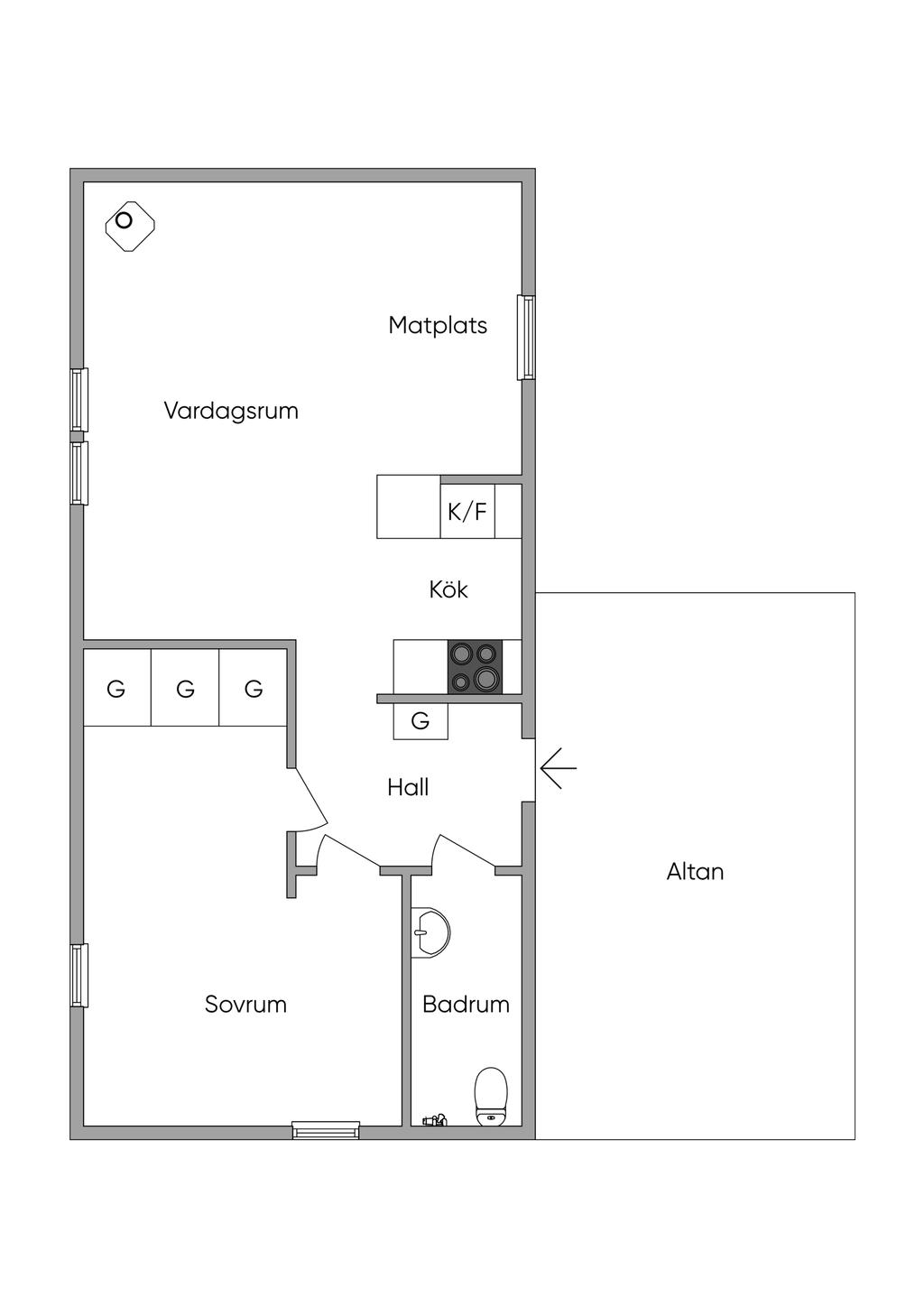 Planlösning 