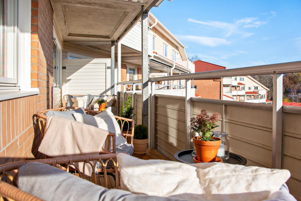 Balkong i söderläge