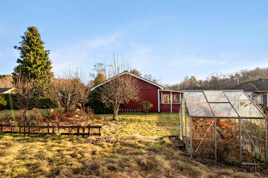 Insynsskyddad och plan tomt 