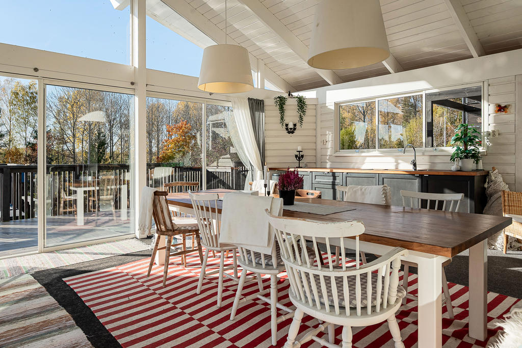 Inglasat uterum med utekök