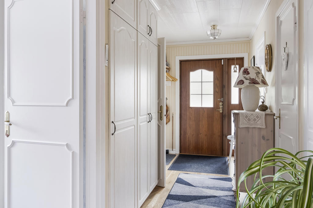 Hall med bra förvaring