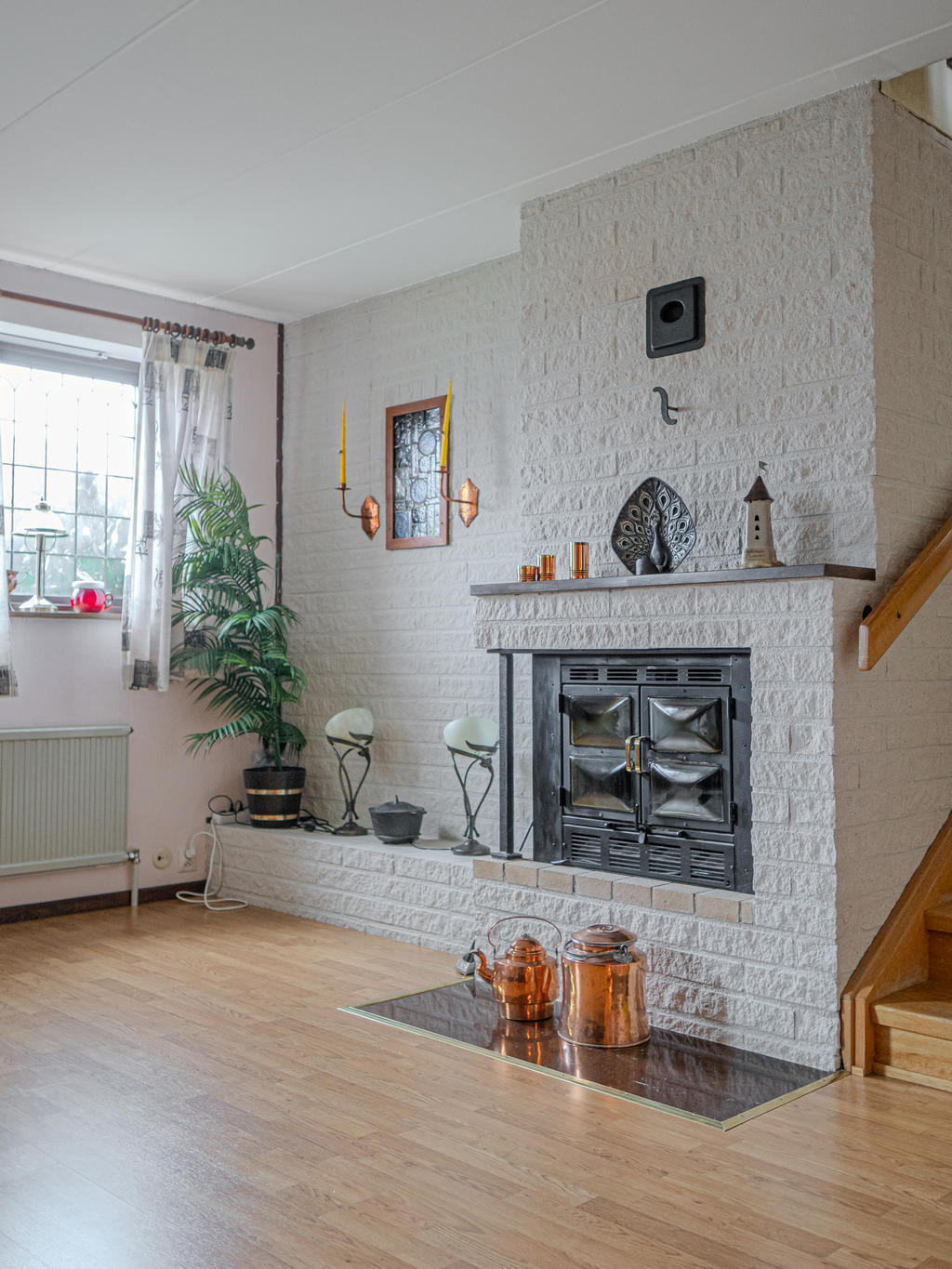 Öppenspis med insats (ej sotad) 