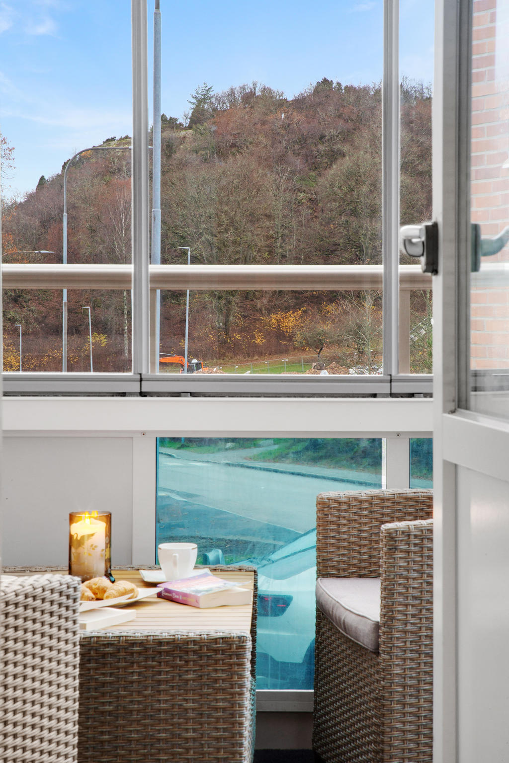 Skjutbara glaspartier 