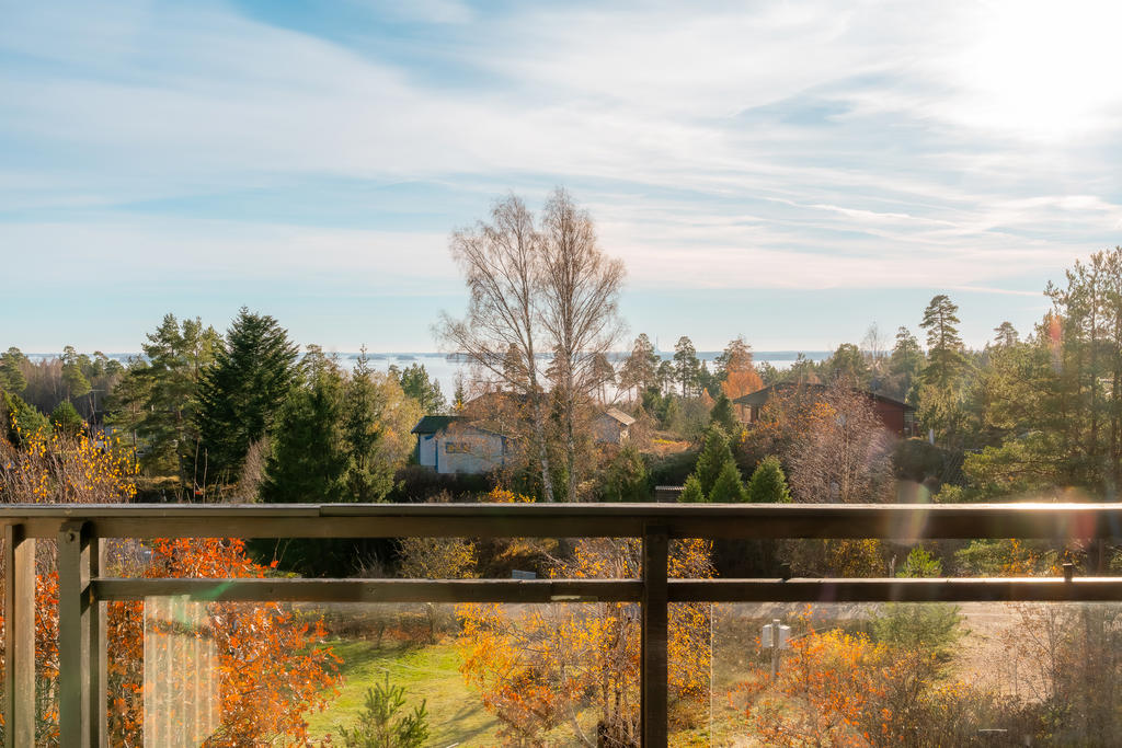 Björkarna som syns på bilden är avverkade – fri utsikt idag.