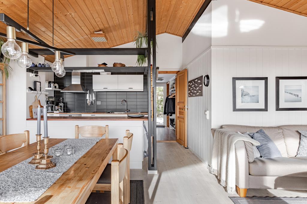 Vardagsrum/kök/matplats